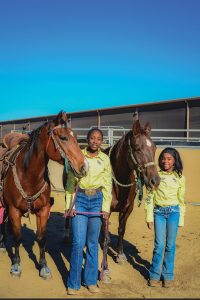 Blue Bird Riders: Barrel Racing Sisters