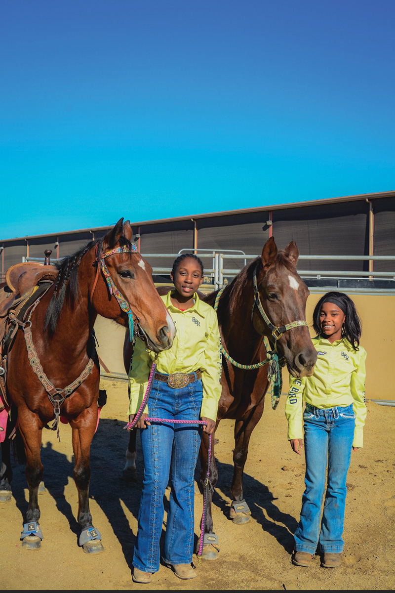Blue Bird Riders: Barrel Racing Sisters