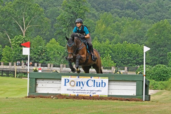 A Pony Club eventing competition.
