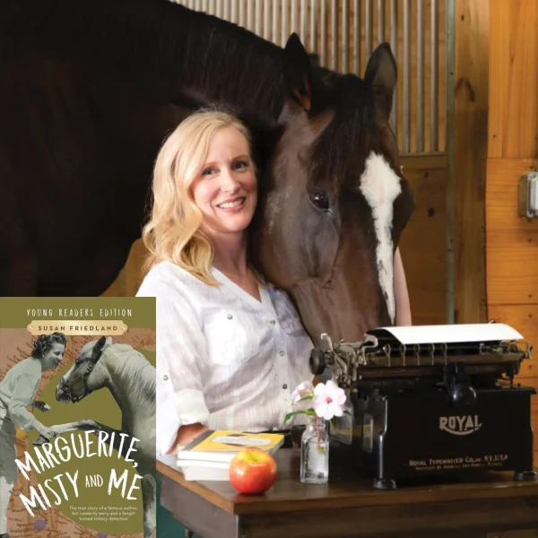 Equine author Susan Friedland.