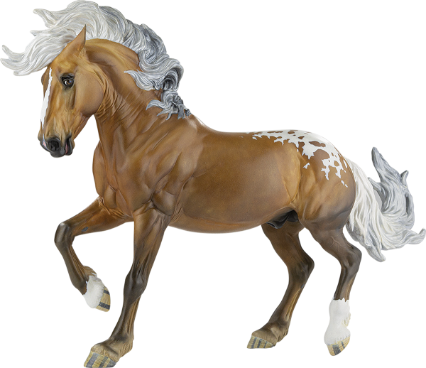 The Mustang Fireheart as a Breyer model horse.