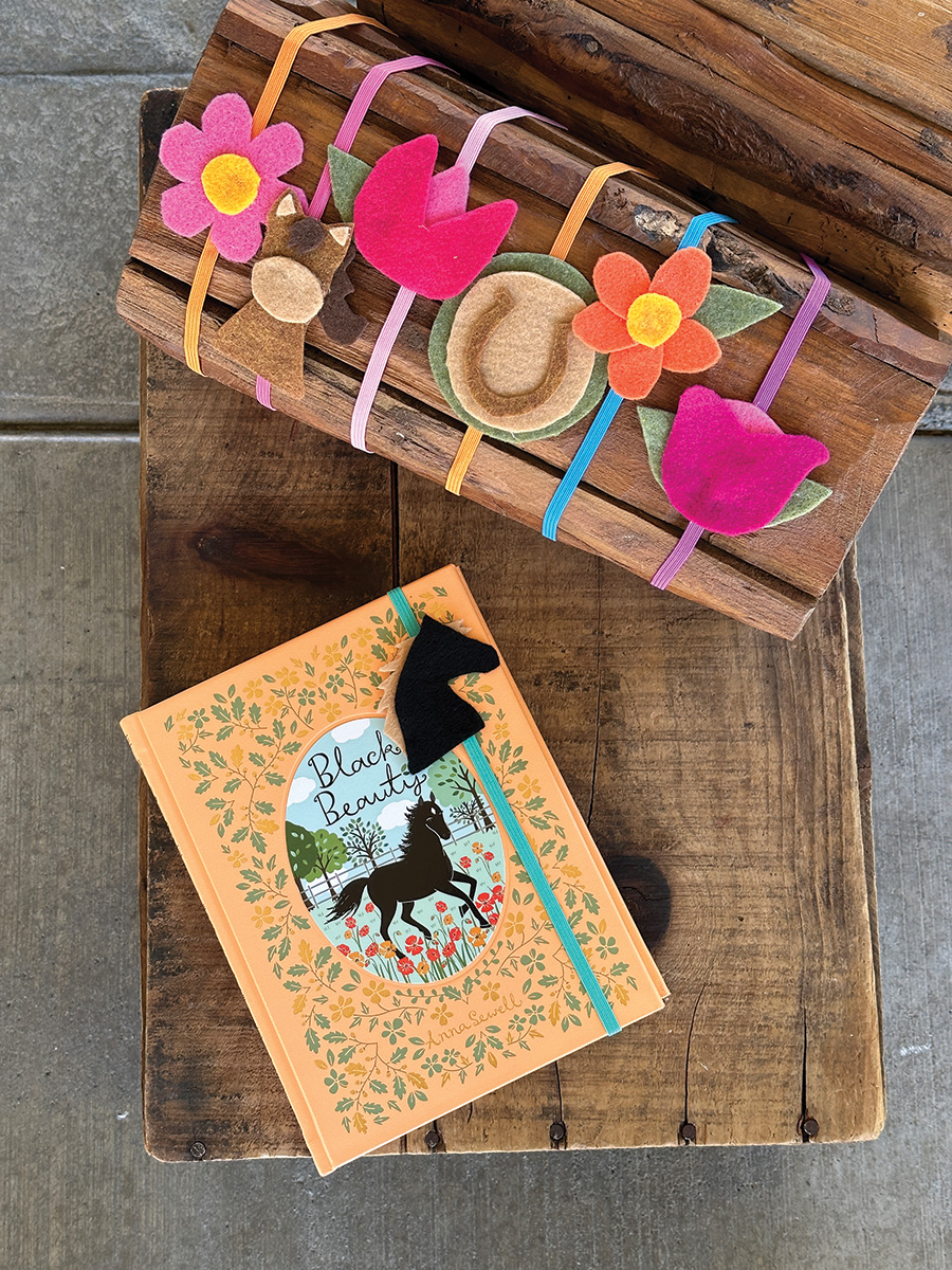 DIY Horsey Bookmarks