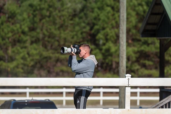 A horse show photographer gets the shot.