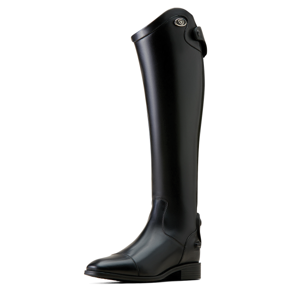 A dress boot, which is a tall riding boot with a more formal look and no laces.