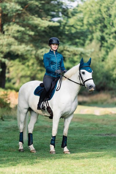 This Esme riding her pony Casper