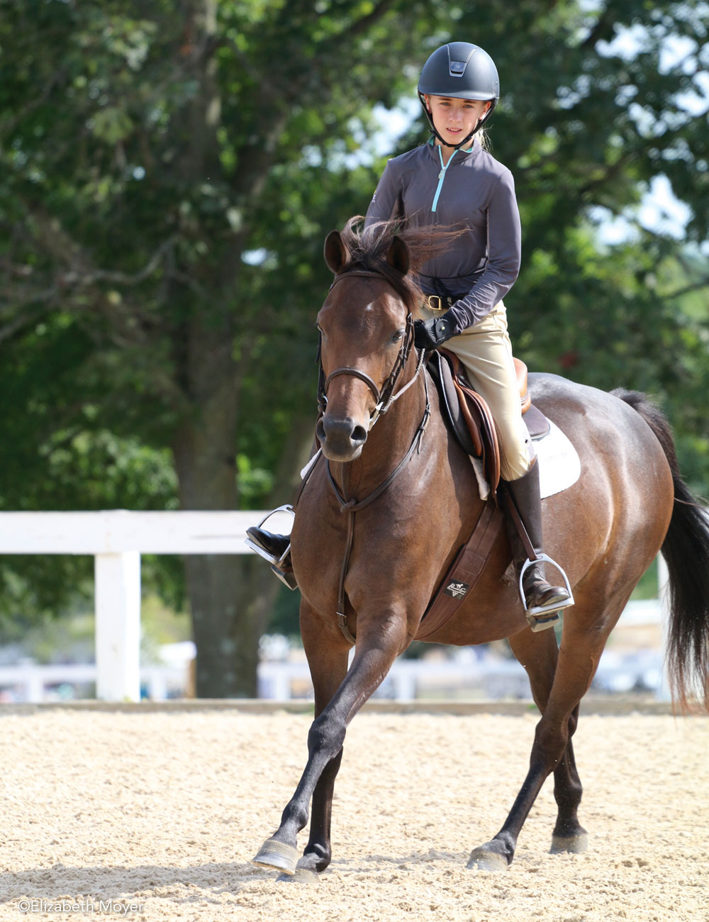 Young rider on a pony