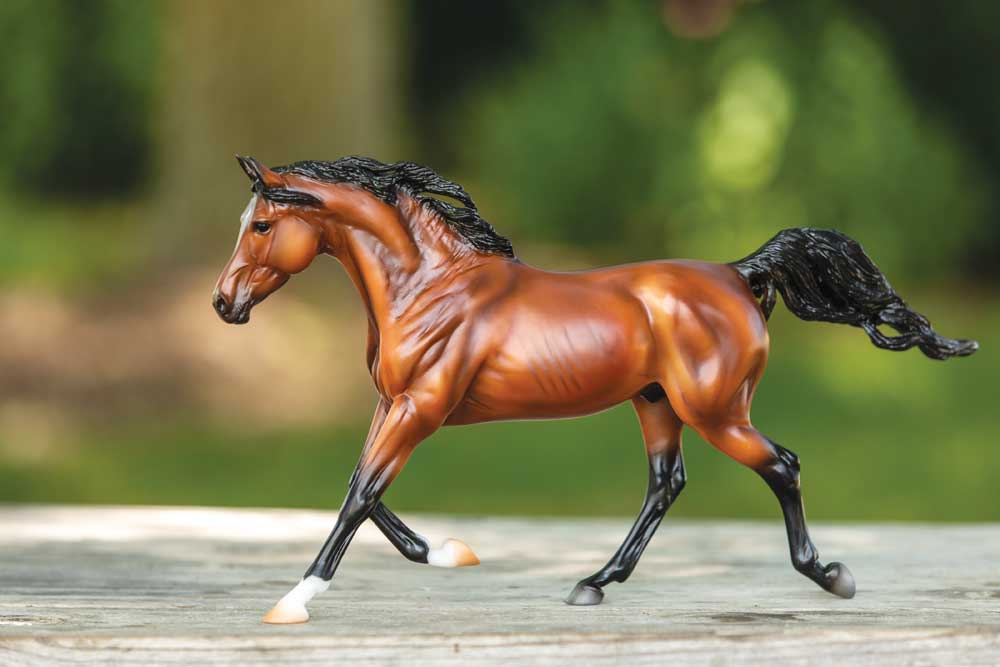 Bay Arabian Breyer model horse
