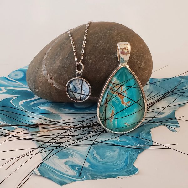Horse hair jewelry.