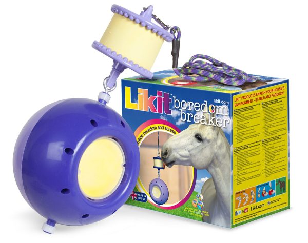 The Likit Boredom Breaker, a perfect addition to anyone equestrian holiday gift list.