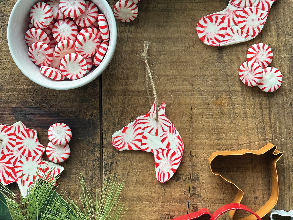 DIY Horse Peppermint Ornaments