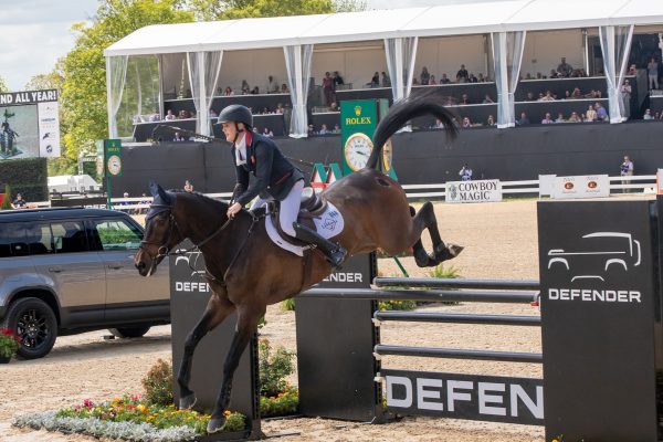 Tom McEwen and JL Dublin finish the course