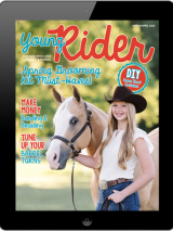 The March/April 2026 digital cover of Young Rider.
