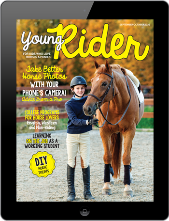 YR-Digital The September/October 2026 digital cover of Young Rider.