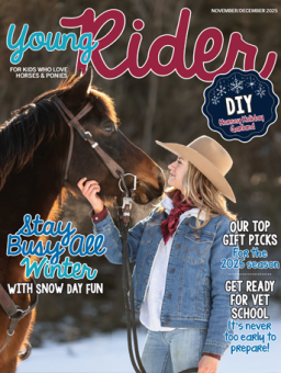 The Young Rider November/December 2025 cover.