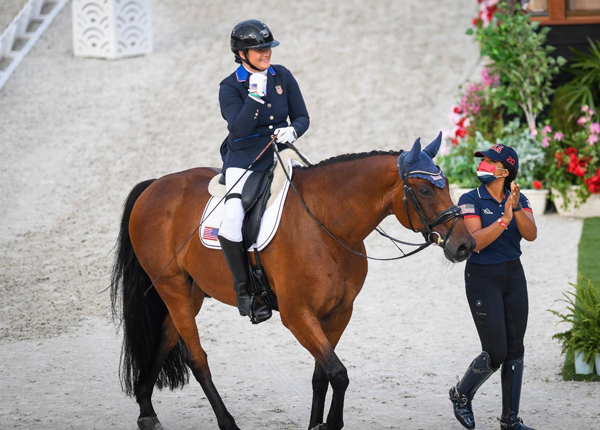 Beatrice de Lavalette and Kate Shoemaker Have Good Showing for U.S. Para Dressage Team at 2020 Tokyo Paralympic Games