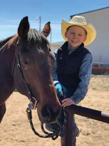Carter Sheldon and Sonny - Rehoming Ranch Horses