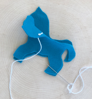 Deck The Halls DIY: Felt Horse Ornaments - Young Rider Magazine