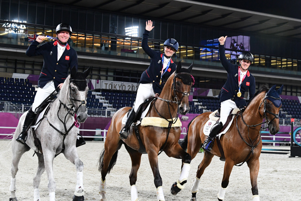 Team Gold Gallop - Tokyo Eventing Team Medals