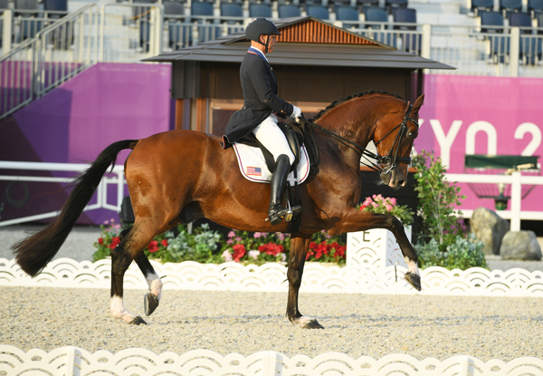 Steffen Peters and Suppenkasper - Tokyo Olympics Dressage GP Freestyle Individual Medals