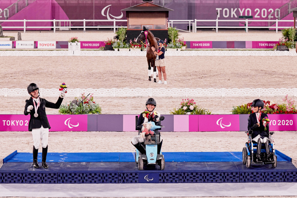 Two New Paralympic Equestrian Champions Crowned in Para Dressage in Tokyo in Grades I and III