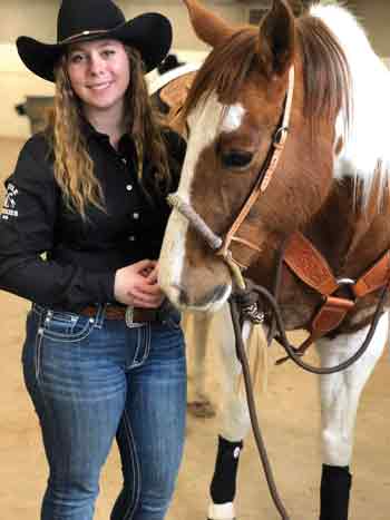 Hailey Loveday and Willow - Rehoming Ranch Horses