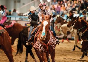 Young Barrel Racer Lenna Peterson