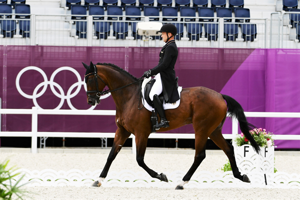 Michael Jung and Chipmunk - Tokyo Olympics - Eventing Dressage - Day 2