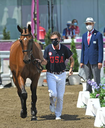 Philip Dutton - Eventing Team USA - First Horse Inspection