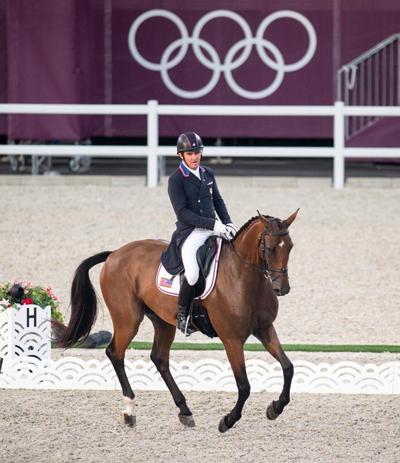 Doug Payne and Phillip Dutton Lay Foundation for U.S. Eventing Team on First Day of Dressage Competition at the Tokyo Olympics
