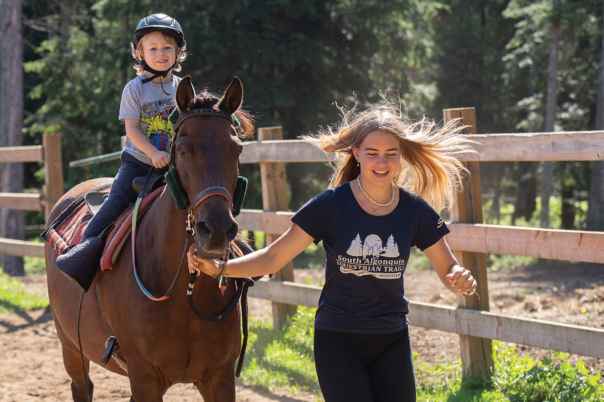 IRL: Three Sisters Working at Horse Camp